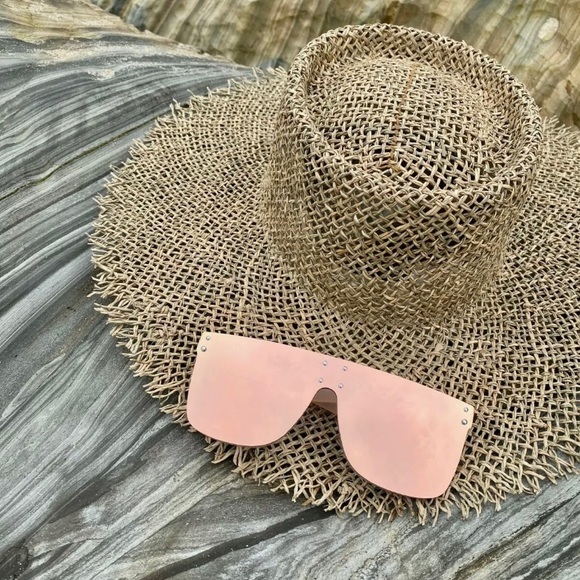 THE FRENCH CONNECTION🕶BRIGHT PINK MIRROR SUNNIES-NEW - Picture 6 of 10